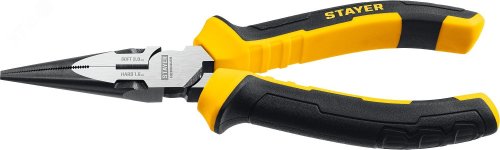 Тонкогубцы 160мм STAYER Hercules 2203-3-16_z03 комбинированные  картинка